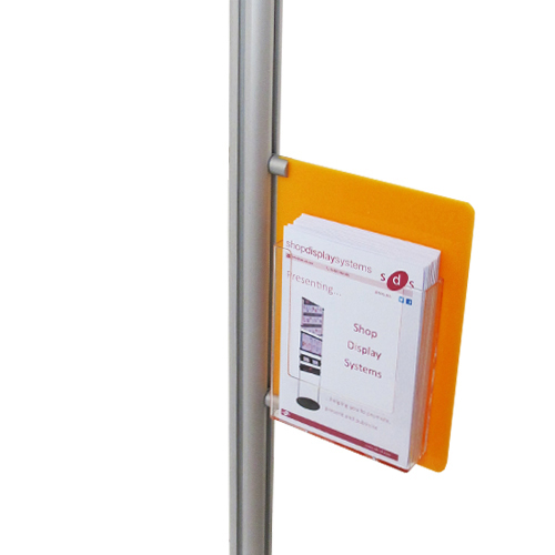 Side leaflet dispenser
